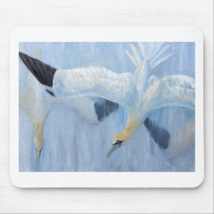 Gannets tauchende einzigartige Geschenke für Sie Mousepad