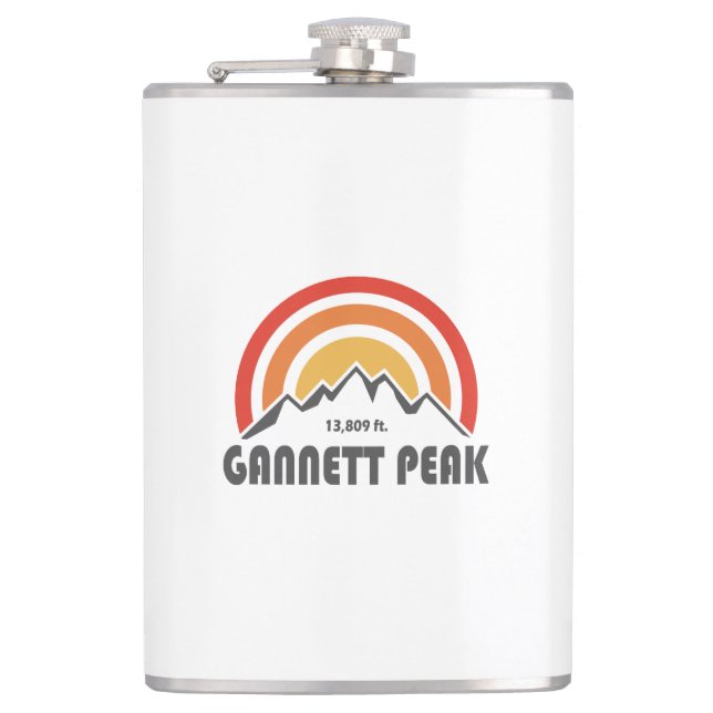 Gannett Peak Flachmann (Vorderseite)