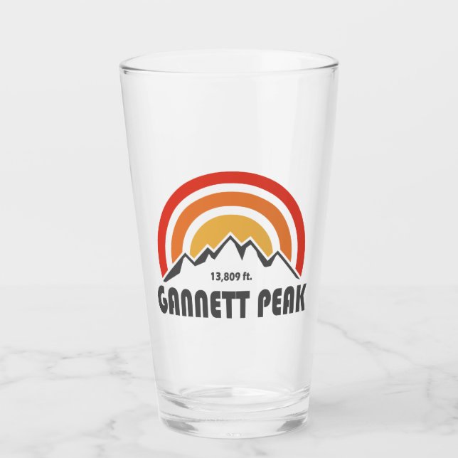 Gannett Peak Glas (Vorderseite)
