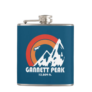 Gannett Peak Sun Eagle Flachmann