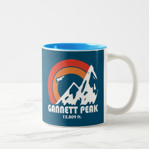 Gannett Peak Sun Eagle Zweifarbige Tasse