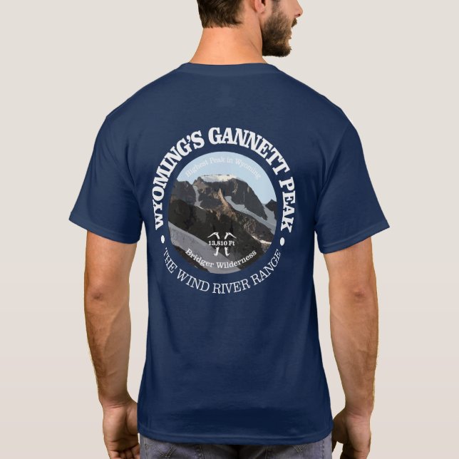 Gannett Peak T-Shirt (Rückseite)