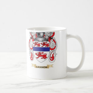 Gannon Wappen (Familienwappen) Kaffeetasse