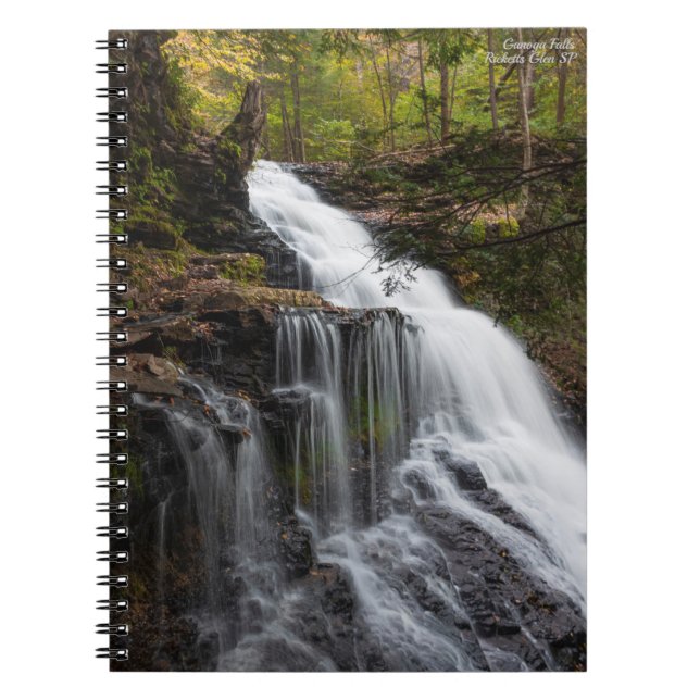 Ganoga Falls - Herbst 2018 Notizblock (Vorderseite)
