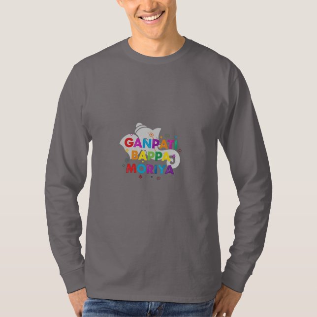 Ganpati Bappa Moriya T-Shirt (Vorderseite)