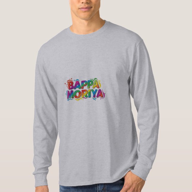 Ganpati Bappa Moriya! T-Shirt (Vorderseite)
