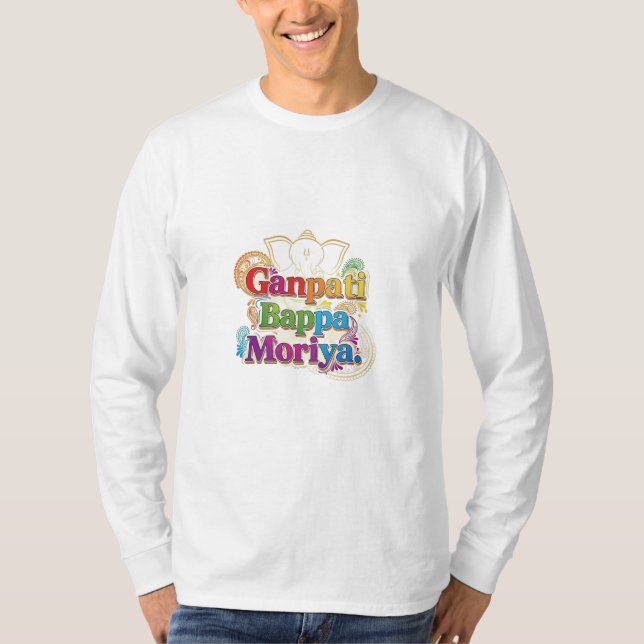 Ganpati bappa morya T-Shirt (Vorderseite)
