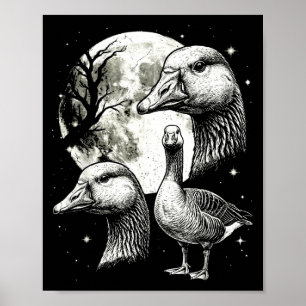 Gans 90er Stil alberne Vintage-Ästhetik y2k Gans Poster