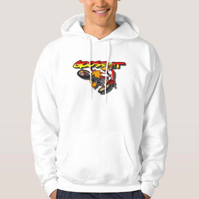 Gans es PeitscheHoodie Hoodie (Vorderseite)