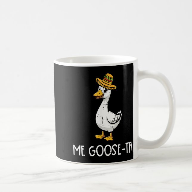 Gans Gusta Ta Mexikanischer Lustiger Spanischer Wo Kaffeetasse (Rechts)