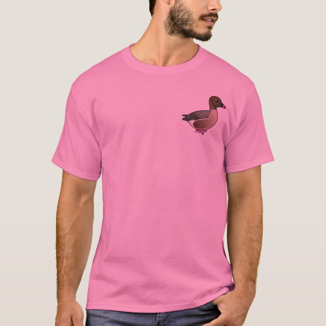Gans mit roten Füßen T-Shirt (Vorderseite)