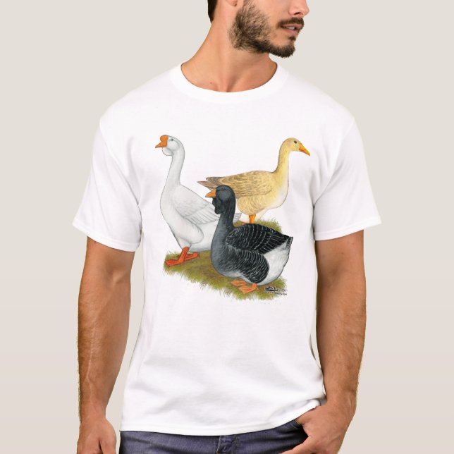 Gans-Trio T-Shirt (Vorderseite)