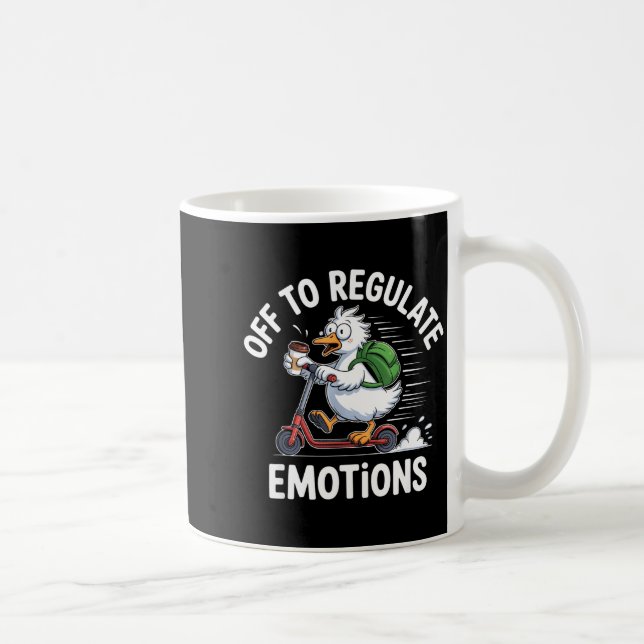 Gans, um Emotionen zu regulieren  Kaffeetasse (Rechts)