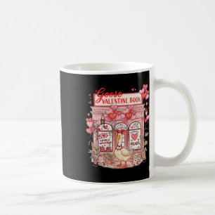 Gans Valentinsbuchhandlung Niedliche Lesegans Vale Kaffeetasse