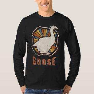 Gans Vintage Klassiker Retro Tierliebe T-Shirt