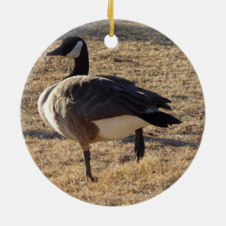 Gans-Weihnachtsverzierung Keramikornament