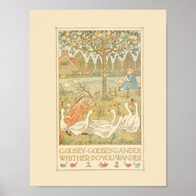 Gänschen Gänschen Ganter Poster (Vorne)