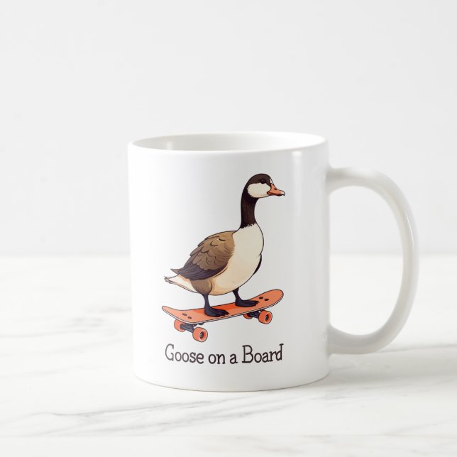 Gänse an Bord Kaffeetasse (Rechts)