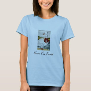Gänse auf Erde T-Shirt
