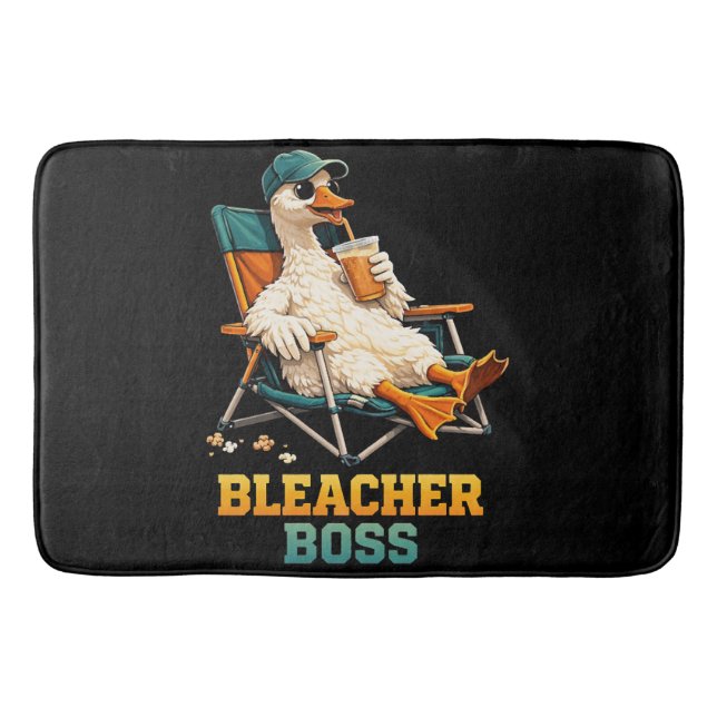 Gänse-Bleacher-Boss Badematte (Vorderseite)