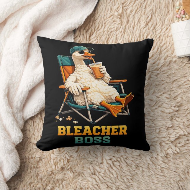 Gänse-Bleacher-Boss Kissen (Decke)
