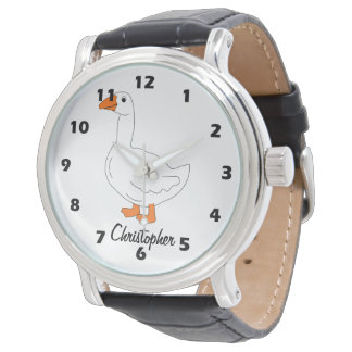 Gänse Design Personalisiert Armbanduhr