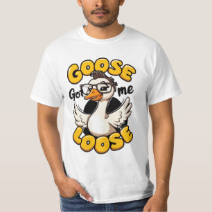 Gänse Got Ich Loose" - Gänse mit Brille T-Shirt