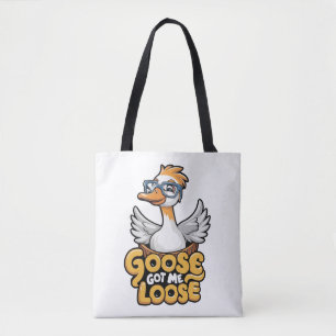 Gänse Got Me Loose T-Shirt - Funny Goose mit Brill