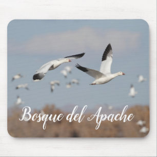 Gänse im Himmel der Bosque del Apache Mousepad