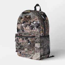 Gänse im Park-Rucksack Bedruckter Rucksack