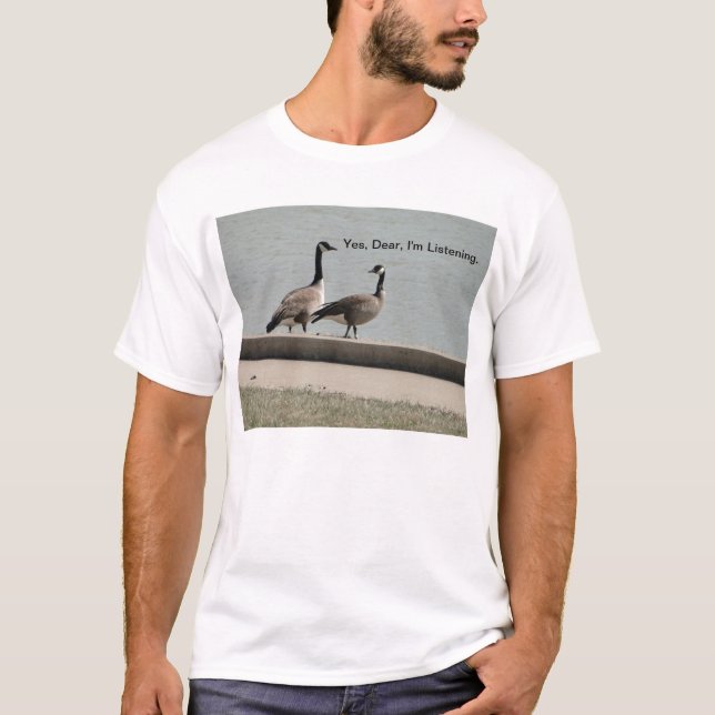 Gänse, ja lieb T-Shirt (Vorderseite)