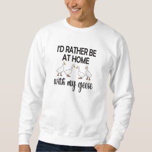 Gänse Mama Gänsehaut Lover Gänsehaut Mama Gäns Sweatshirt