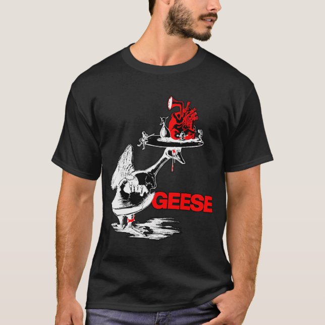 Gänse Rockband T-Shirt (Vorderseite)