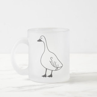 Gänse Tasse Mattiert Glass Kaffee Tee Cup for Gift