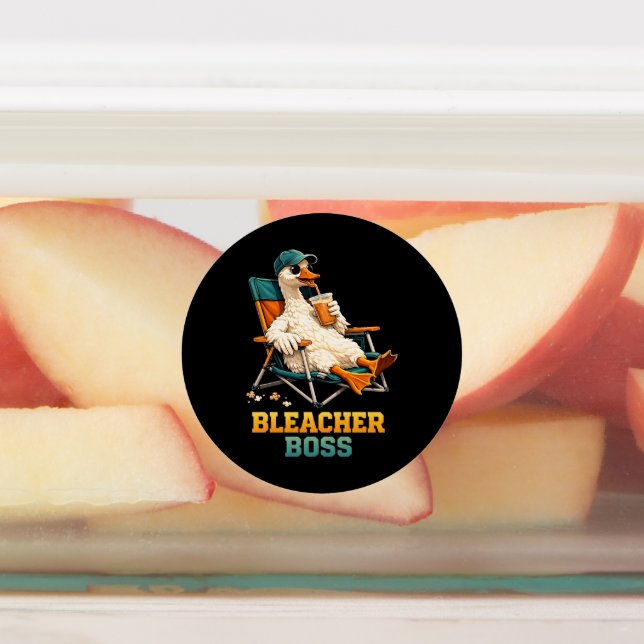 Gänse-Tribünen-Chef Etiketten (Befestigt)