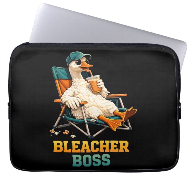 Gänse-Tribünen-Chef Laptopschutzhülle (Vorderseite)