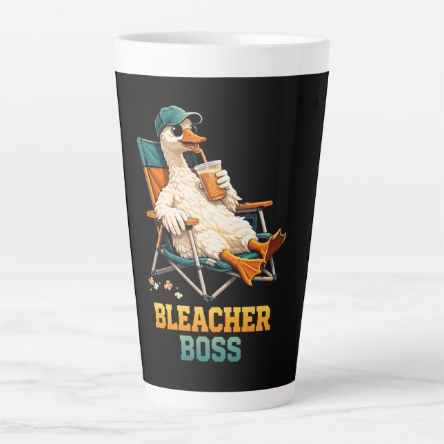 Gänse-Tribünen-Chef Milchtasse (Vorderseite)