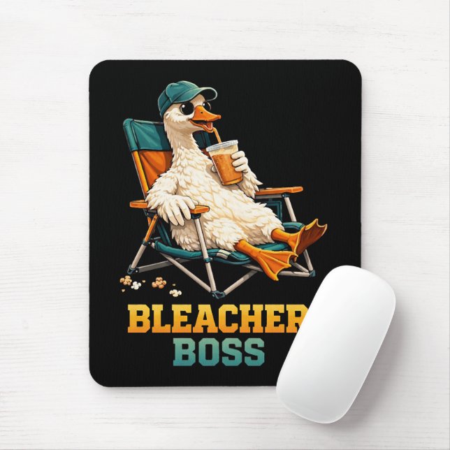 Gänse-Tribünen-Chef Mousepad (Mit Mouse)