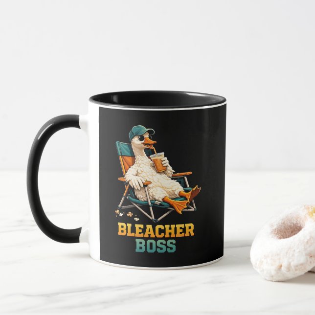 Gänse-Tribünen-Chef Tasse (Mit Donut)