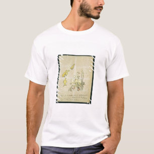 Gänse und Gänschen (w/c u. Tinte auf Papier) T-Shirt