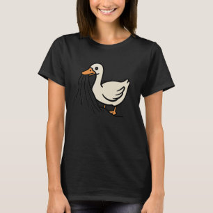 Gänse ziehen zerren spielen alberne lustige Gänse T-Shirt
