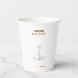 GänseBaby-Dusche Pappbecher