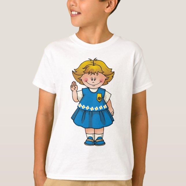 Gänseblümchen blond T-Shirt (Vorderseite)