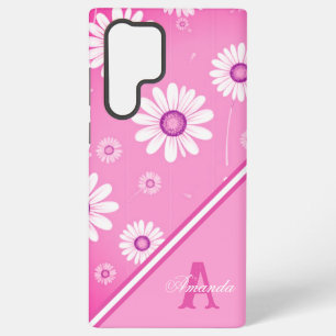 Gänseblümchen blühen: Minimalistisches Blumenmuste Samsung Galaxy Hülle