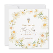 Gänseblümchen Blume zerstören Erste Heilige Kommun