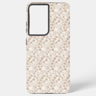 Gänseblümchen Blumen Beige Blumen Ästhetik Ditsy T Samsung Galaxy Hülle