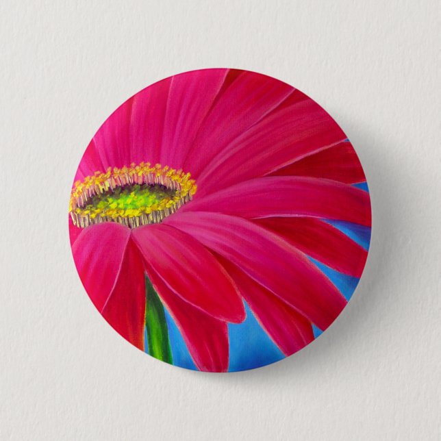 GÄNSEBLÜMCHEN-BLUMEN-KUNST - MULTI BUTTON (Vorderseite)