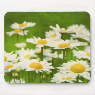 Gänseblümchen-Blumen-Mausunterlage Mousepad