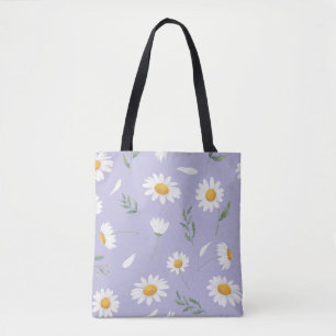 Gänseblümchen-Blumen-Tasche