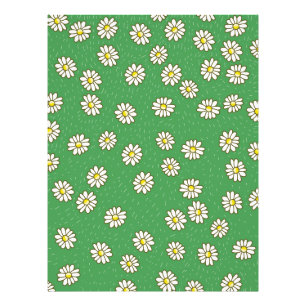 Gänseblümchen-Blumenmuster Fotodruck
